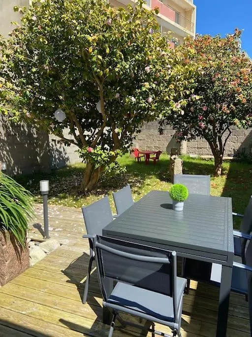 Appartement Cosy Avec Jardin En Centre-Ville Perros-Guirec